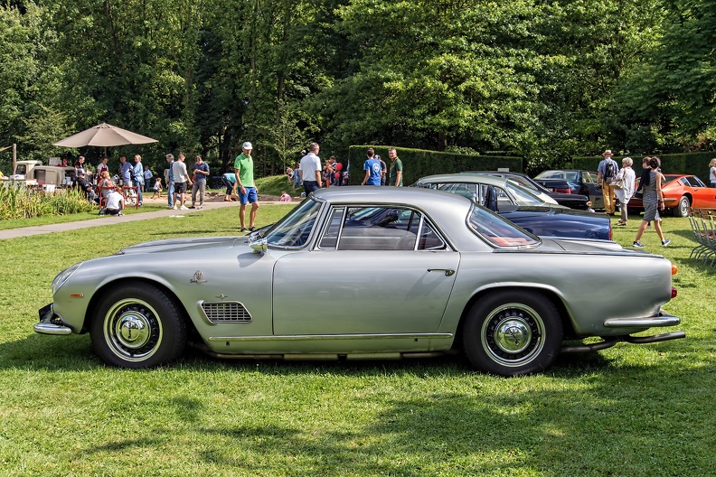 Maserati 3500 GTI coupe by Touring modified 1962 side.jpg