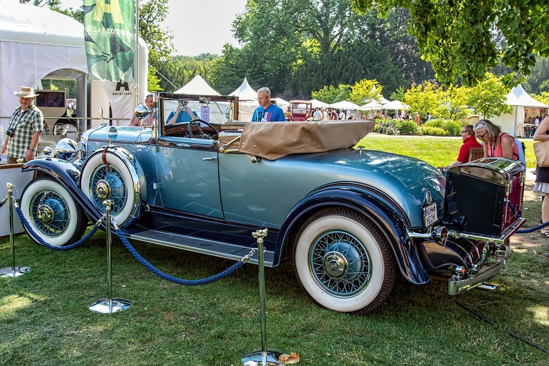 LaSalle Series 345 A V8 convertible coupe by Fisher 1931 r3q.jpg