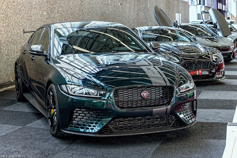 Jaguar XE SV Project 8 2019 fr3q.jpg