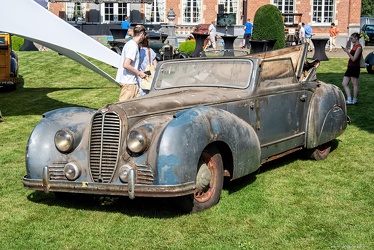 Delahaye 148 L cabriolet by Vanden Plas 1947 unrestored fl3q