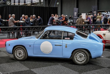 Abarth 850 Sestriere coupe by Zagato 1960 side